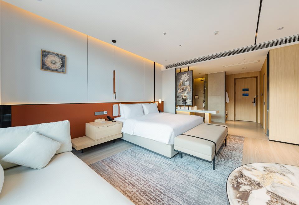 QINGLIAN VILLAQueen Bed Room-Mountain View