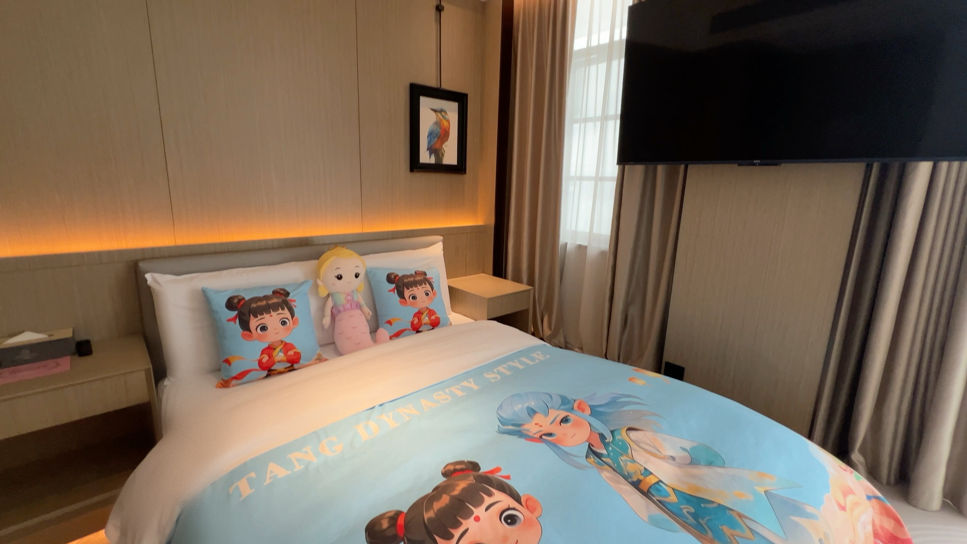 「国潮奇幻·哪吒新语」榻榻米空间｜亲子互动美学卧室