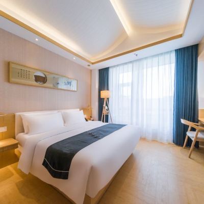 詠蘭居大床房·深睡記憶枕·深度零壓床墊·超大落地窗 建國璞隱飯店（深圳寶安國際會展中心店）優惠