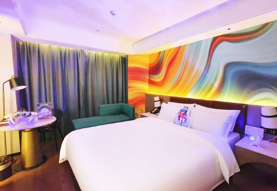 安可臻享大床房（金可兒床墊+VR6D影音+休閑沙發）