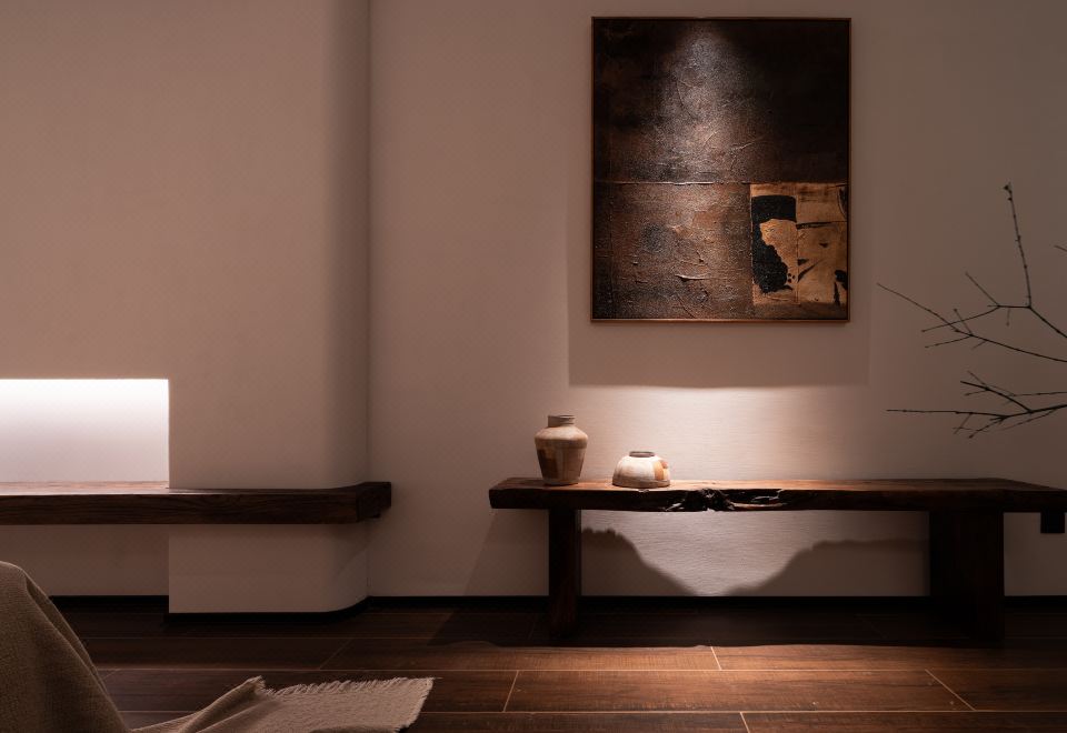 林野.观景浴缸双床房-零压床垫︱智能客控︱极米投屏