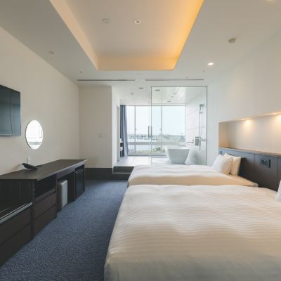 ビューバスデラックスツイン（SPAタワー） シーサイドホテル舞子ビラ神戸 クーポン