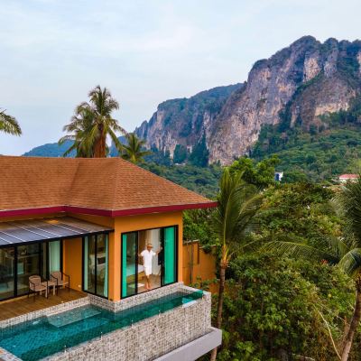 泳池別墅 Aonang Princeville 別墅度假村和 Spa優惠