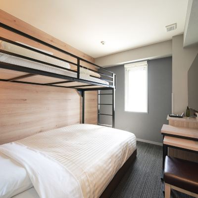 スーパールーム（ダブルベット＆ロフトベット）【禁煙】 スーパーホテル宇都宮　天然温泉　益子の湯 クーポン