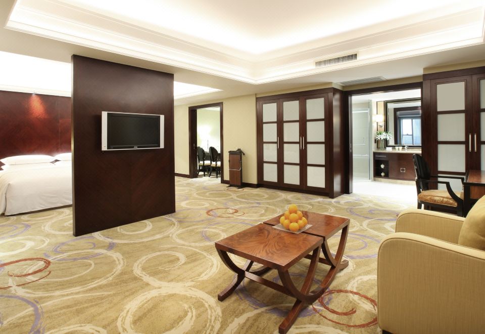 波特曼套房（超大客厅+专属书房吧枱小厨房+汉斯格雅衞浴+甜梦之床）