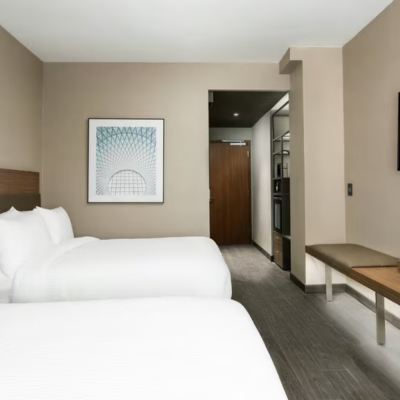 Room, 2 Double Beds, Accessible, Smoking (Mobility & Hearing w/ Tub) 紐約時報廣場萬豪AC酒店優惠