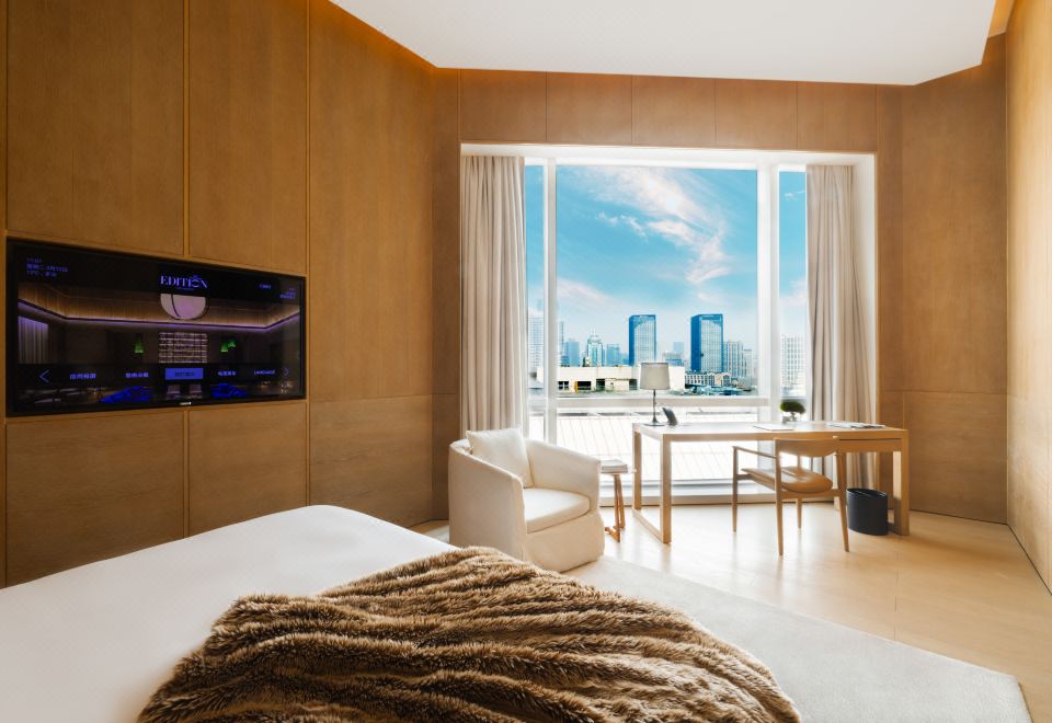 风尚城景大床房