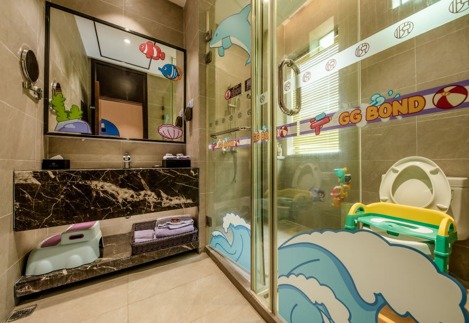 Yuetianxia Hot Spring HotelArea B Zhu Zhu Xia Villa Twin Room