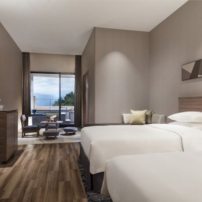 温泉露天風呂付プレミアルーム【天城】ツイン 伊豆マリオットホテル修善寺 クーポン