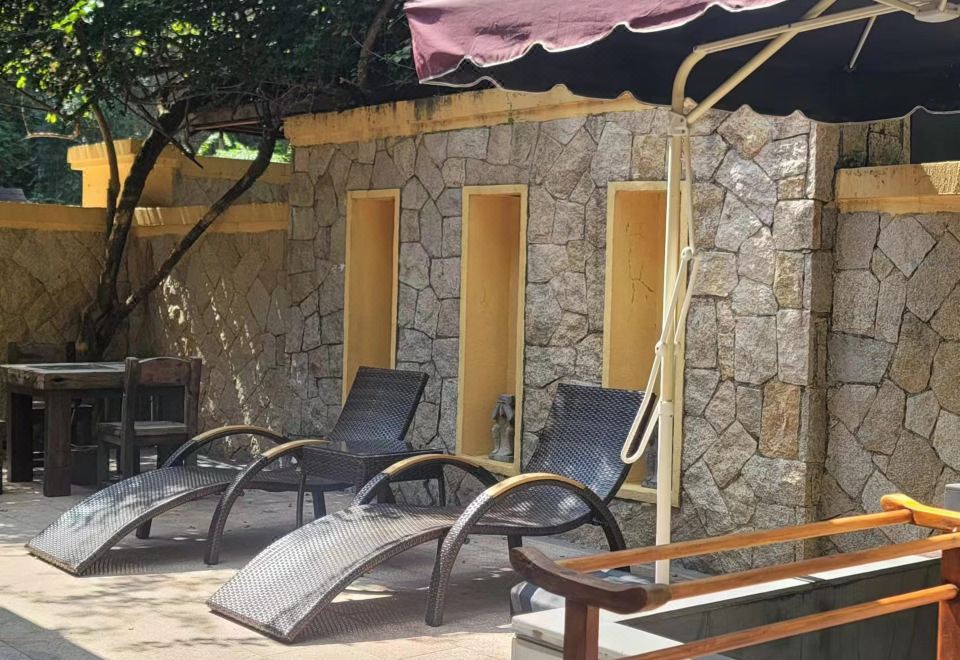 心悦谷亲水别墅双床房-独立庭院-私汤泡池