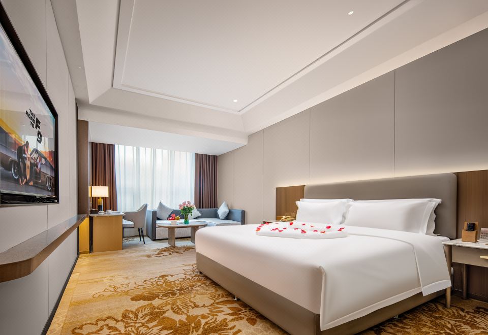 Howard Johnson Upark HotelHaosheng Smart Control Double Bed Room