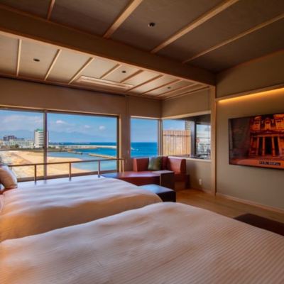 R3 露天風呂付和洋室【禁煙】 別府温泉　悠彩の宿　望海 クーポン