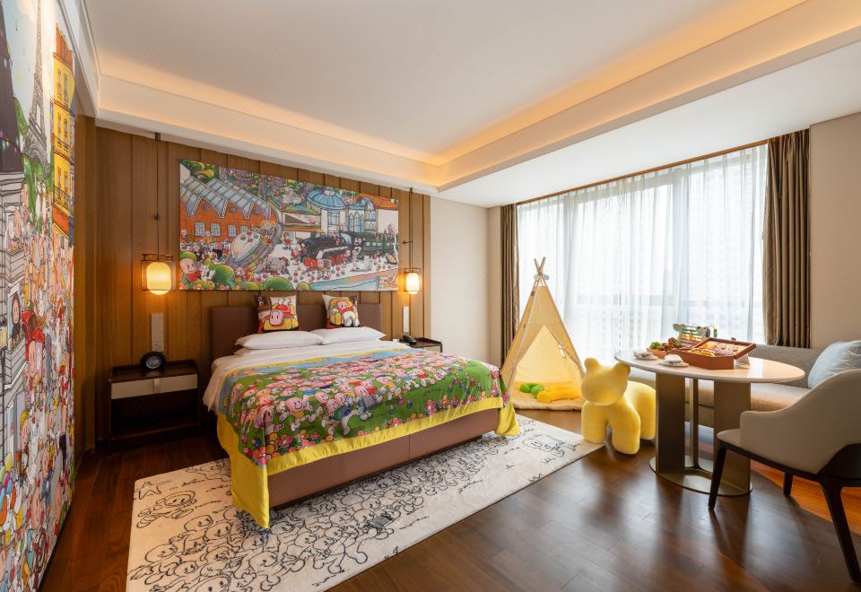 小aa悅游記主題大床房