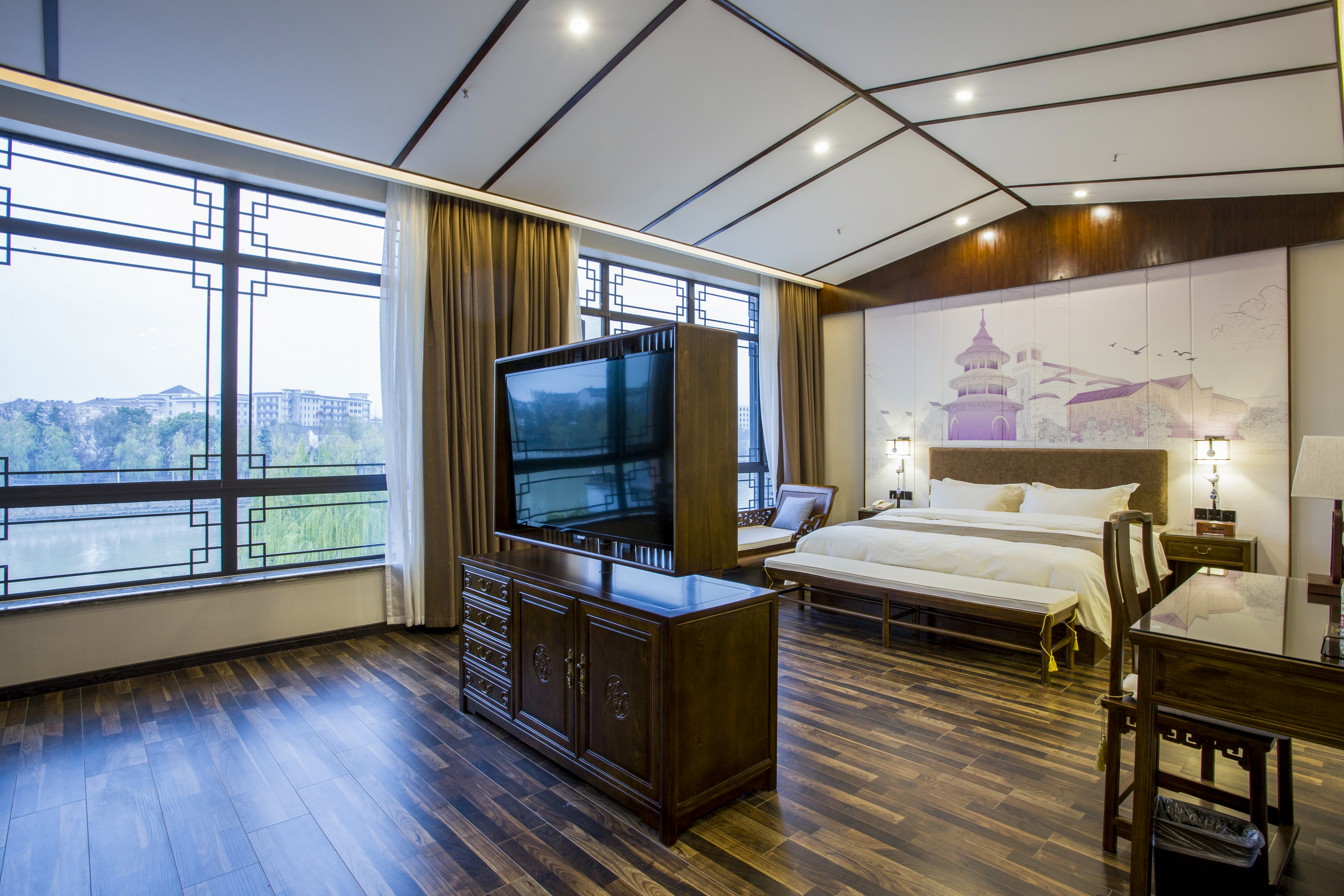 竹西精舍全景套房