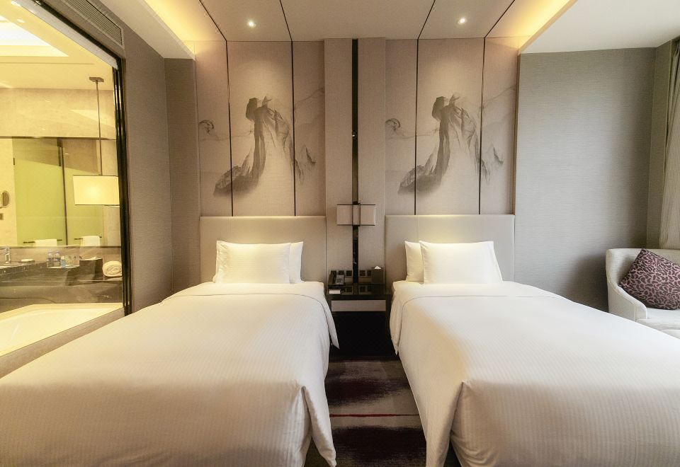 状元双床房（超大浴缸+金可儿床垫）