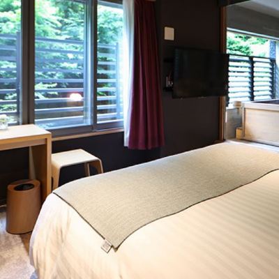 ダブルルーム あかね（森側眺望） 箱根湯宿　然－ＺＥＮ－ クーポン