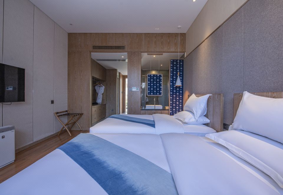 B区不语双拼大床房·庭院格调,温馨简约,畅享舒适