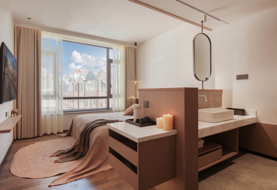 无忧·雾央豪华大床房「弥散供氧+地暖+加湿+零压床垫」