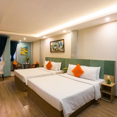 家庭房（2張雙人床） 胡志明市日出中心酒店優惠