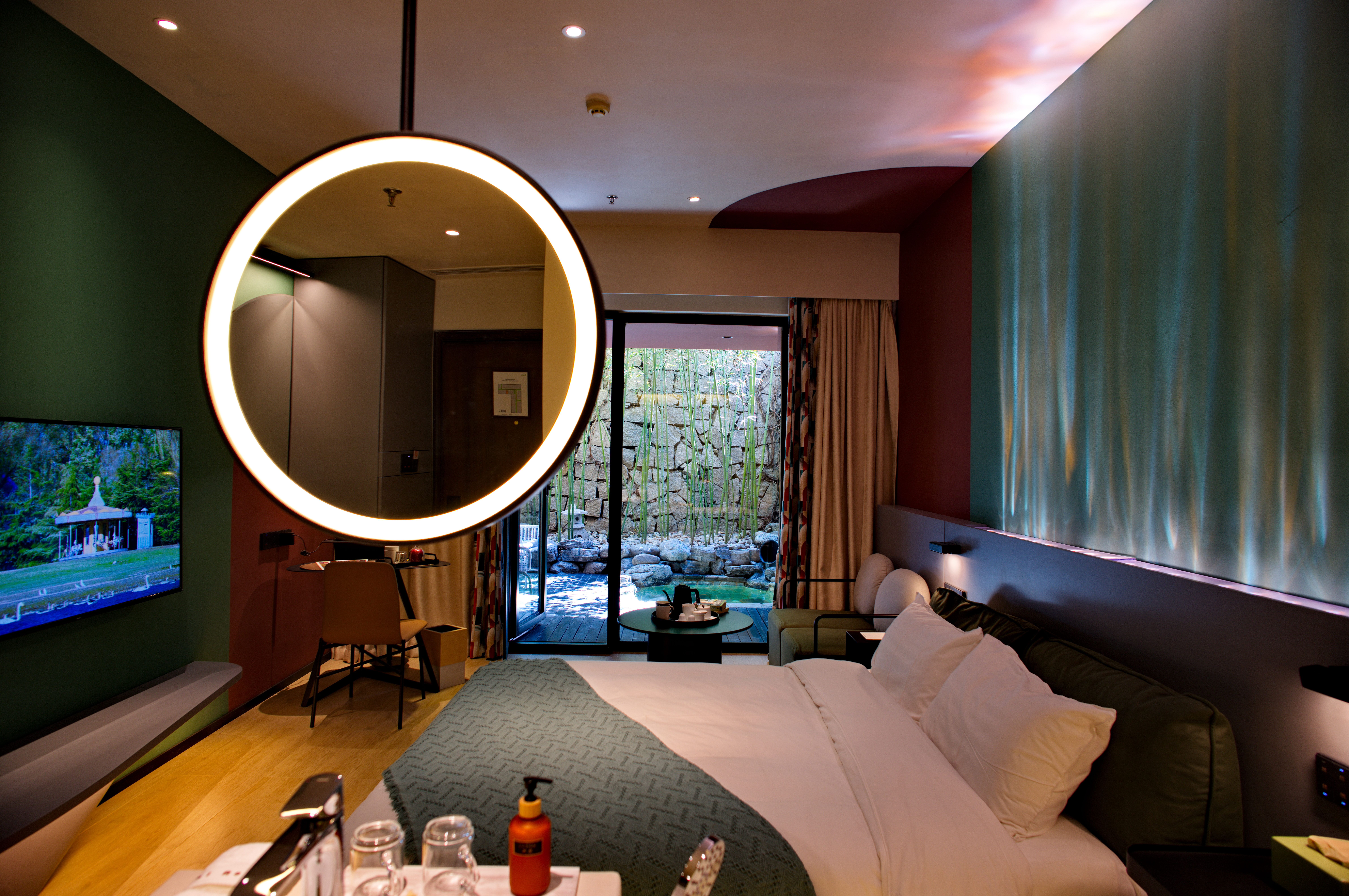 日式竹林私汤房