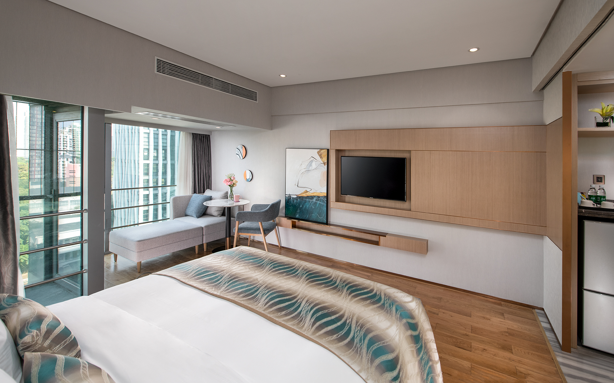Sentosa Hotel shenzhen(Taoyuan Branch Store)VR4D View King Room