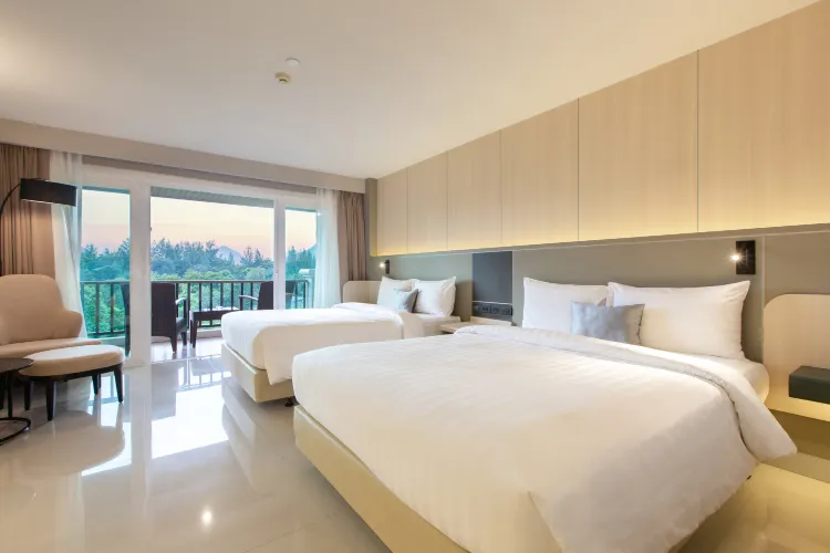 ห้องดีลักซ์วิวภูเขา