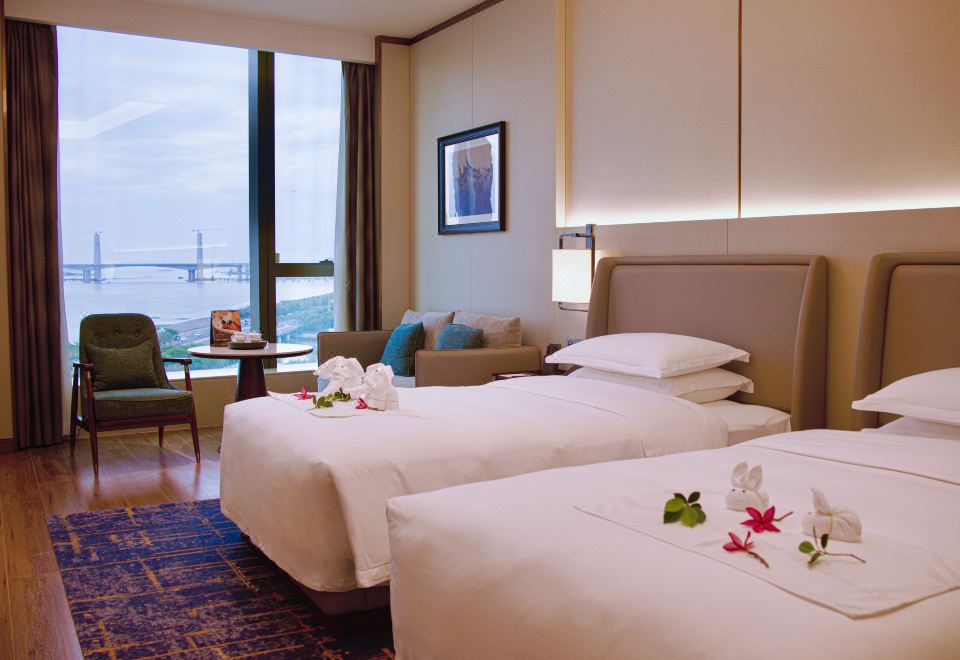 豪华海景双床房