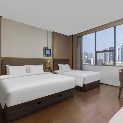 靜眠城景家庭房（雲感床墊·深度睡眠·全屋智能） Amigo米閣睡眠飯店（深圳北站店）優惠