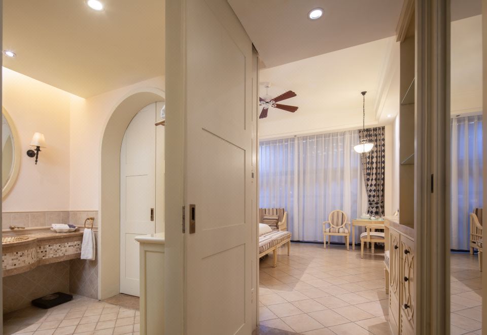 海神居豪华温泉大床房【巴洛克风格+欧式浪漫+私人泡池】