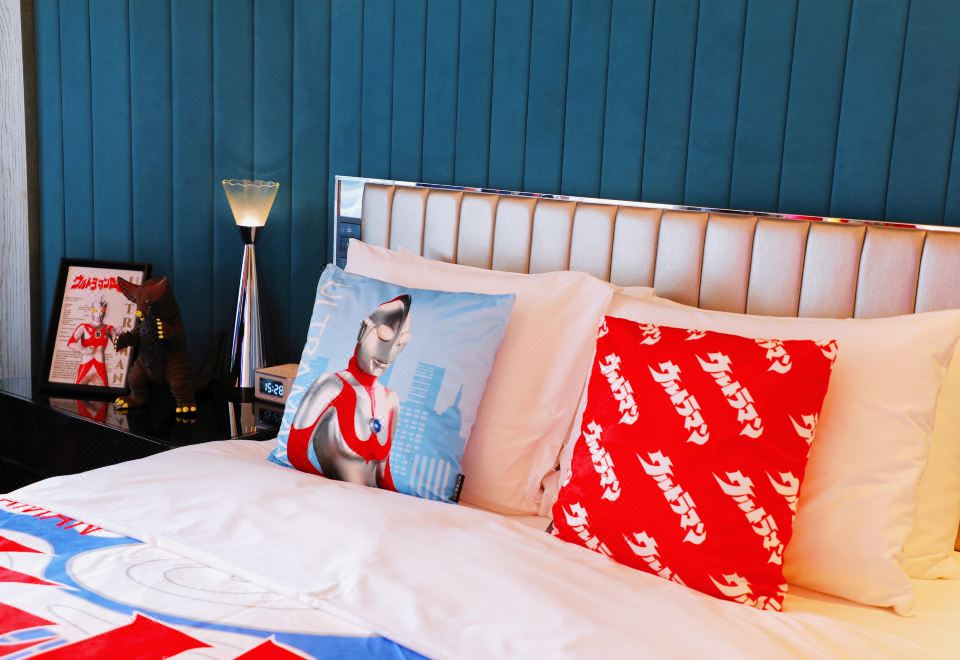 经典奥特曼亲子主题双床房