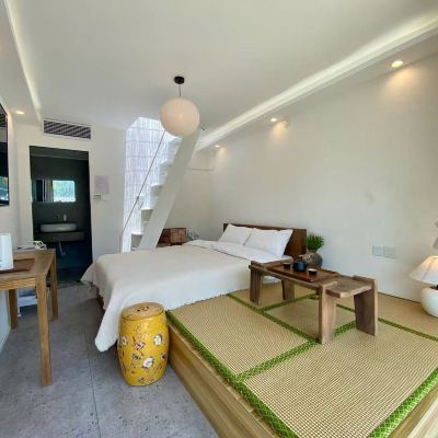 【獨立露台】新中式禪意帶露台親子房202 北京晨源客棧優惠