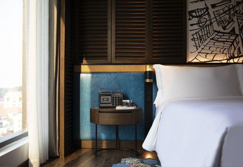 標準特大床房帶城景