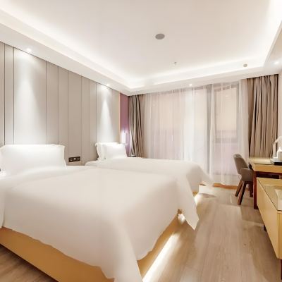 豪華雙床房【慕思床墊+新風系統+空氣凈化器】 麗楓飯店（深圳羅湖口岸國貿地鐵站店）優惠