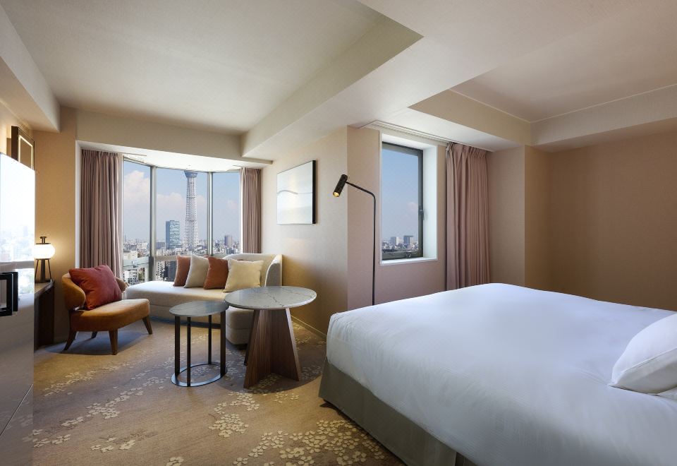 行政豪華特大床房天空樹側