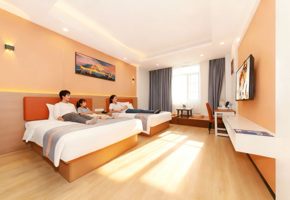 尊尚商旅双床房（榻榻米+超大房型）