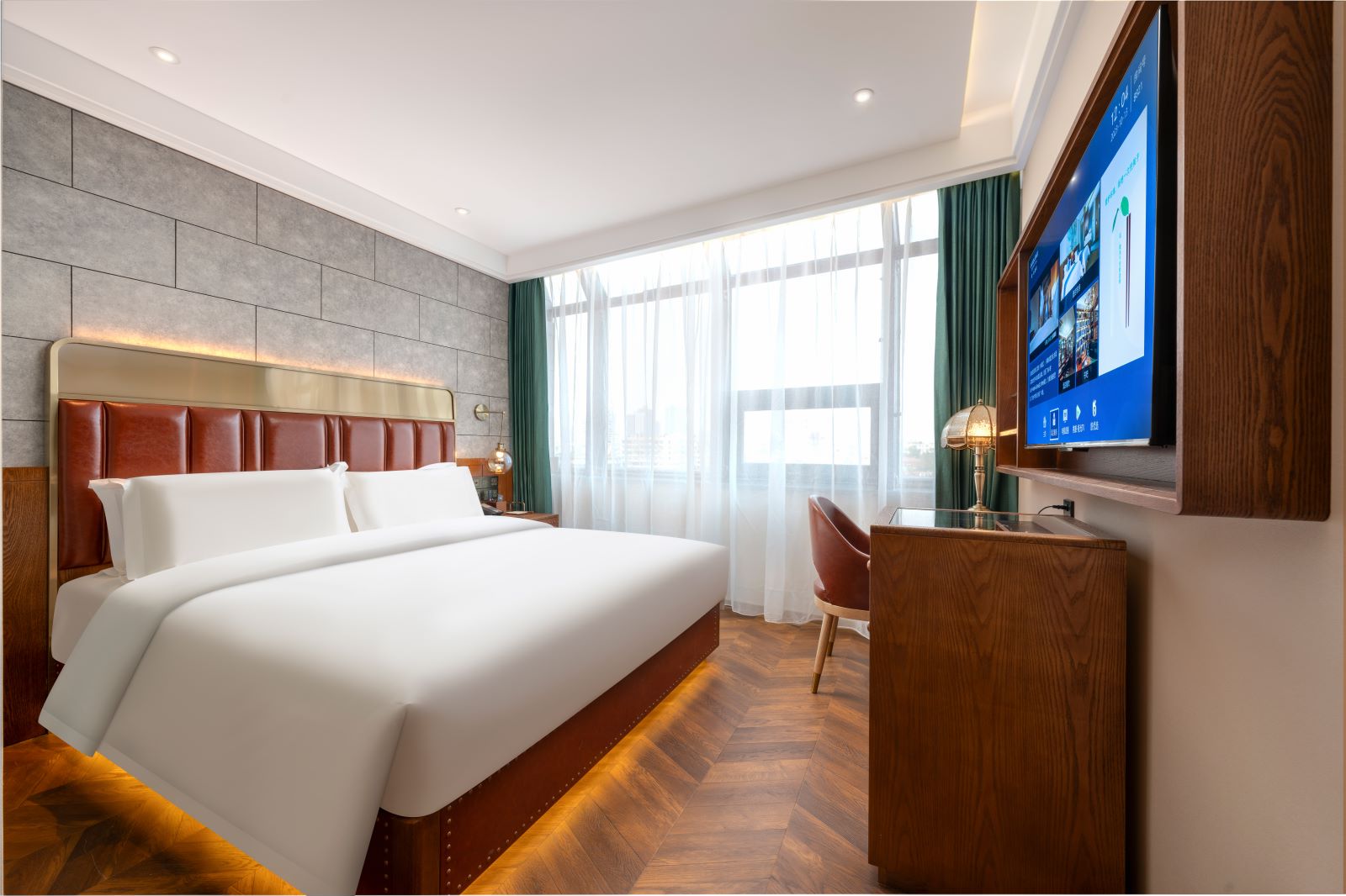 啡凡海景大床房（投屏+侧面看海）