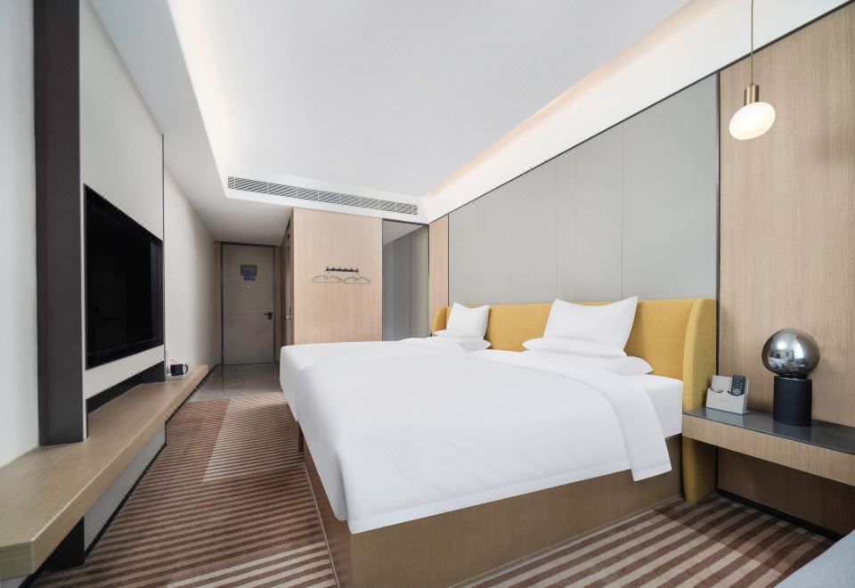 尊享商务双床房（梦百合零压床垫+智能客控+无痕投屏）