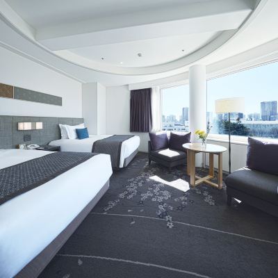 [エグゼクティブフロア]ジュニアスイートツインルーム ラウンジ利用込 禁煙 ザ・プリンス さくらタワー東京、オートグラフ コレクション クーポン