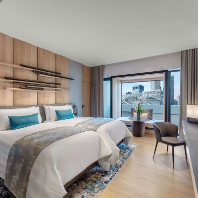 家庭連通間 - 帶陽台 新加坡濱海灣賓樂雅臻選飯店優惠