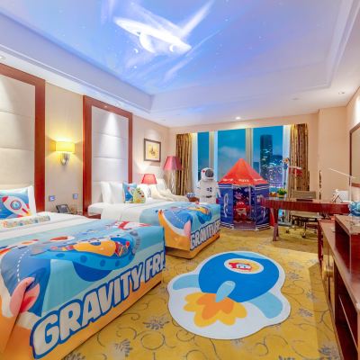 超級飛俠太空主題雙床房 昆明南亞風情園豪生大酒店優惠