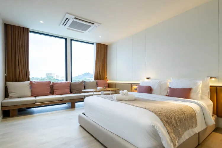 ห้องดีลักซ์ เตียงใหญ่