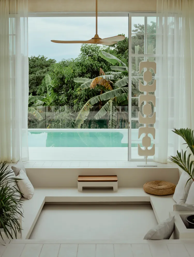 พูลวิลล่าสามห้องนอนหรูหราแบบโบฮีเมียน