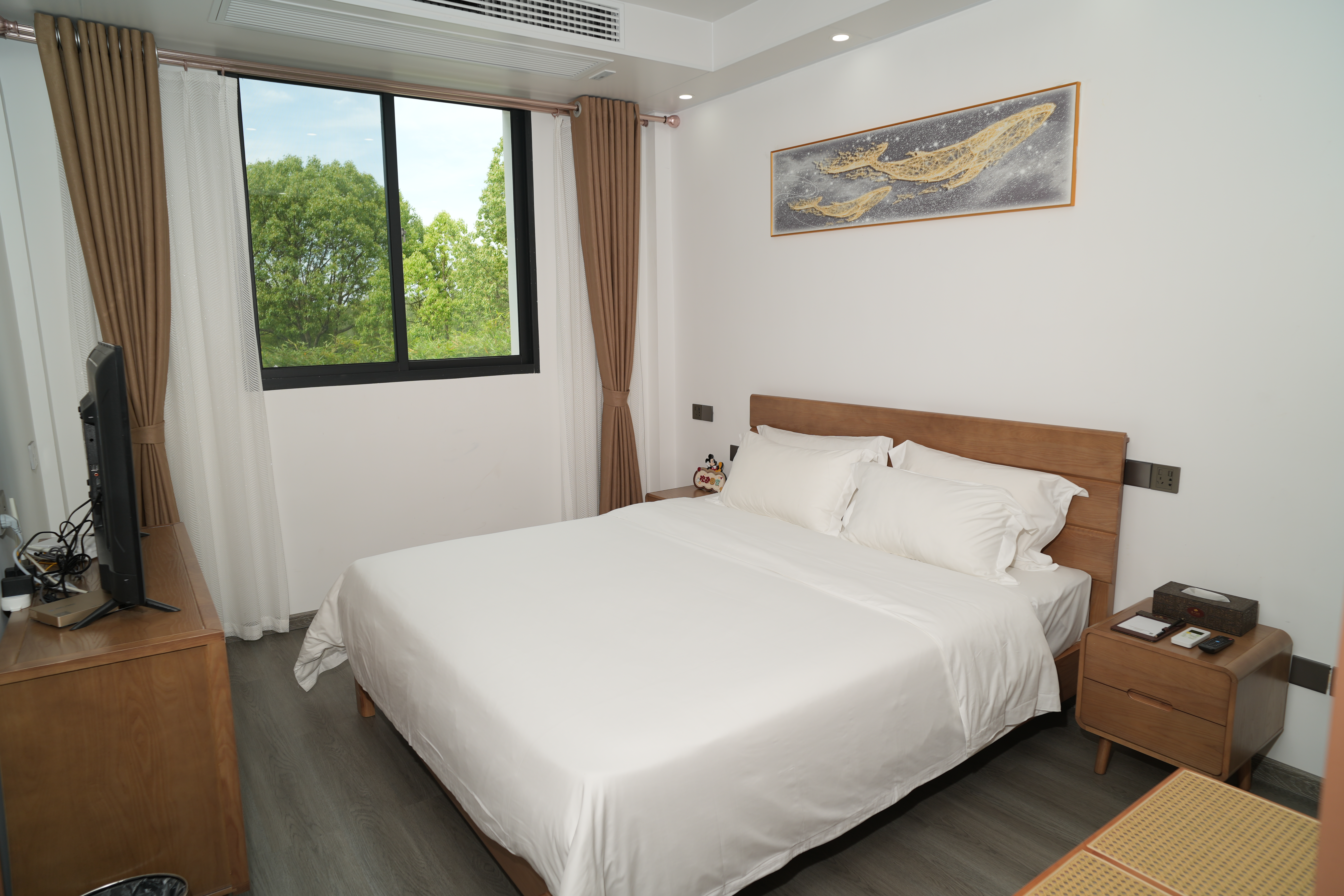 秋月别墅标准大床房