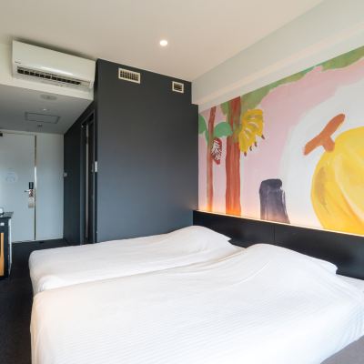 ハリウッドツインルーム ホテルアートステイ那覇 クーポン