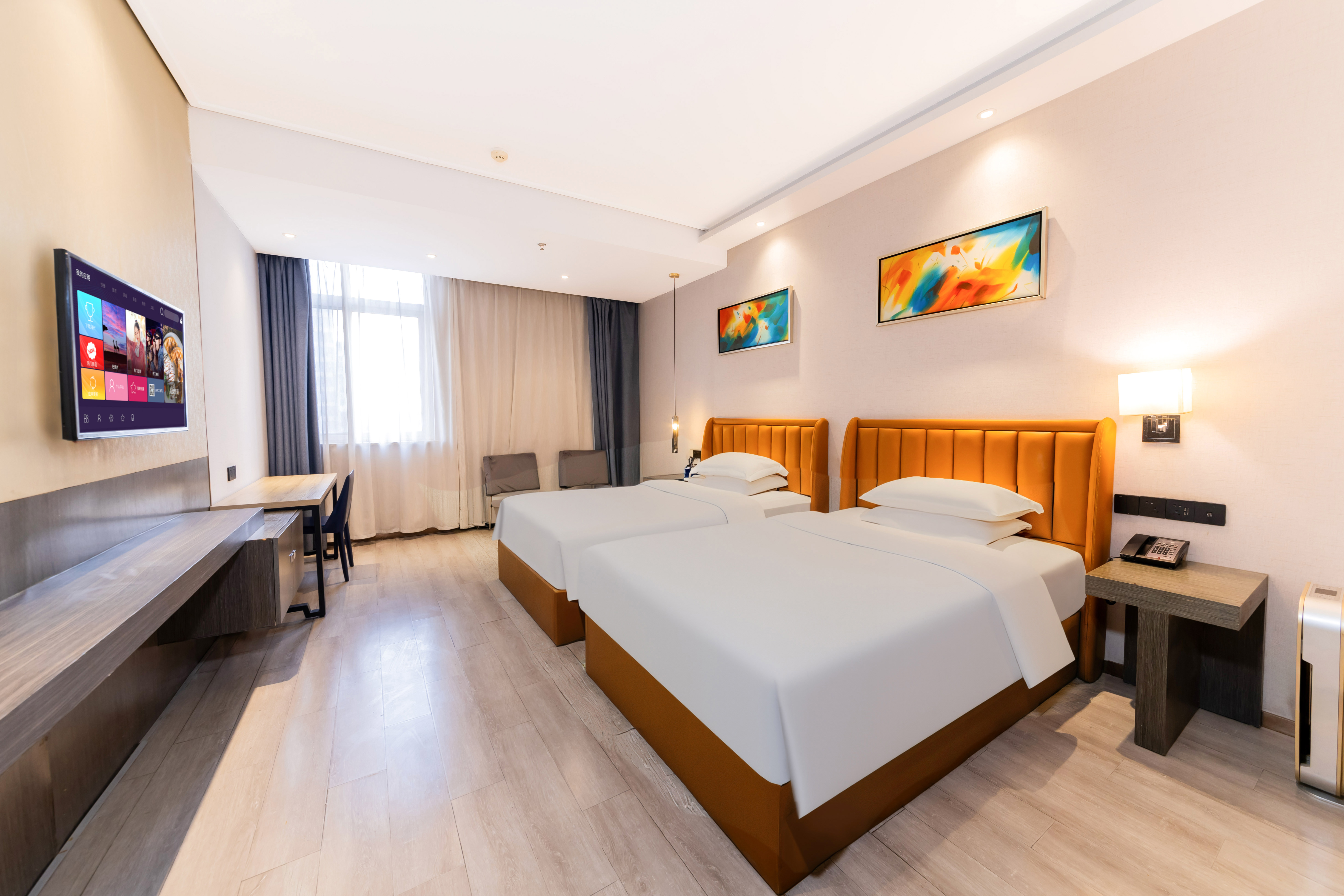 輕奢舒雅雙床房（舒適好眠+釋壓床墊+乾濕分離）