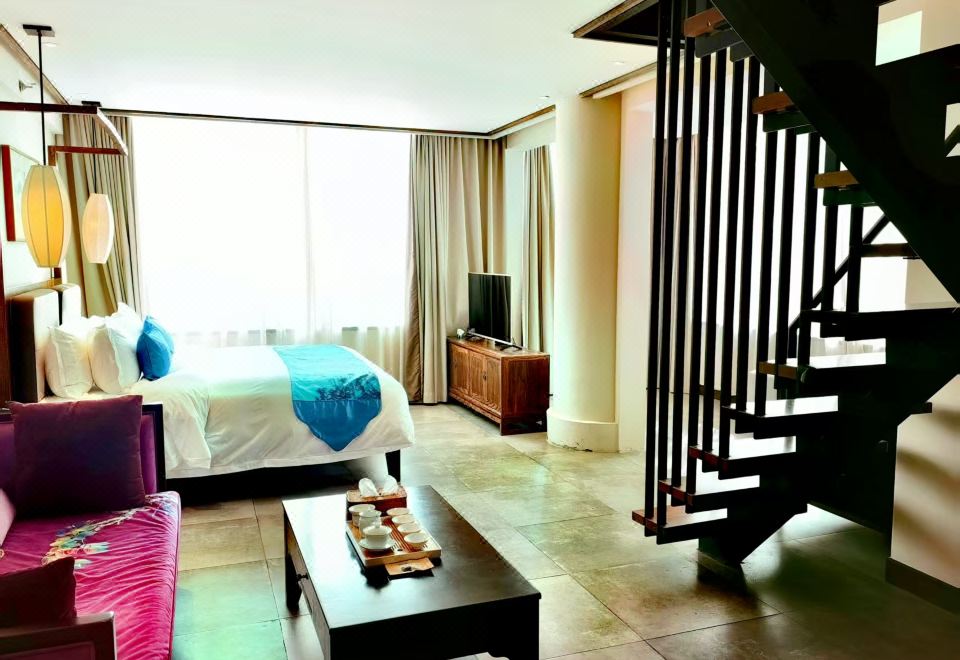 Hangzhou Shusheng Longjing HotelDeluxe Family Loft Suite - 2-Bedroom (Floor Heating)