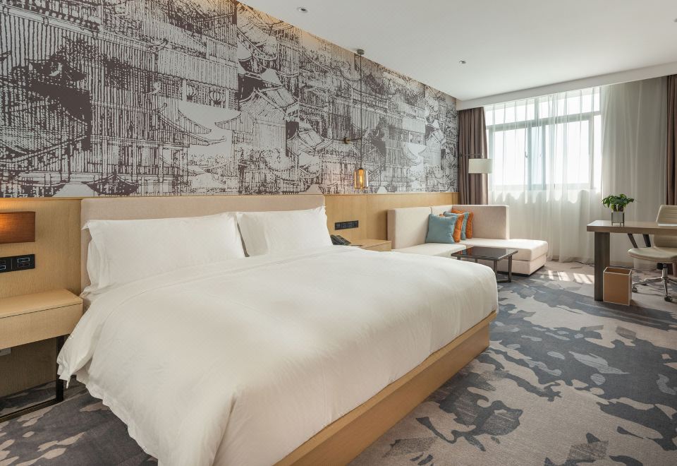 逸居大床房（斯林百蘭床墊+智能客控+睡眠窗簾）