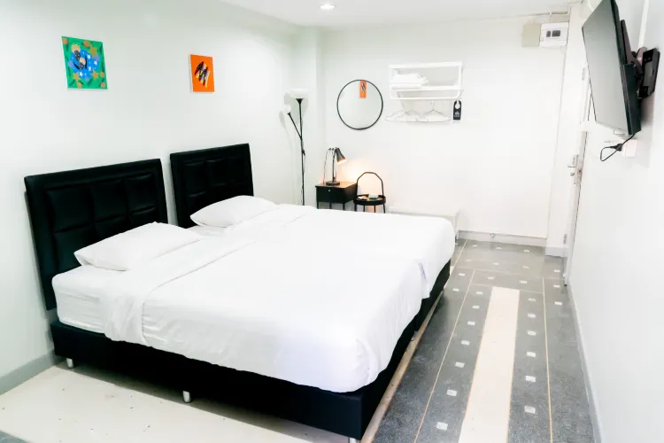 ห้องราคาประหยัดเตียงแฝด