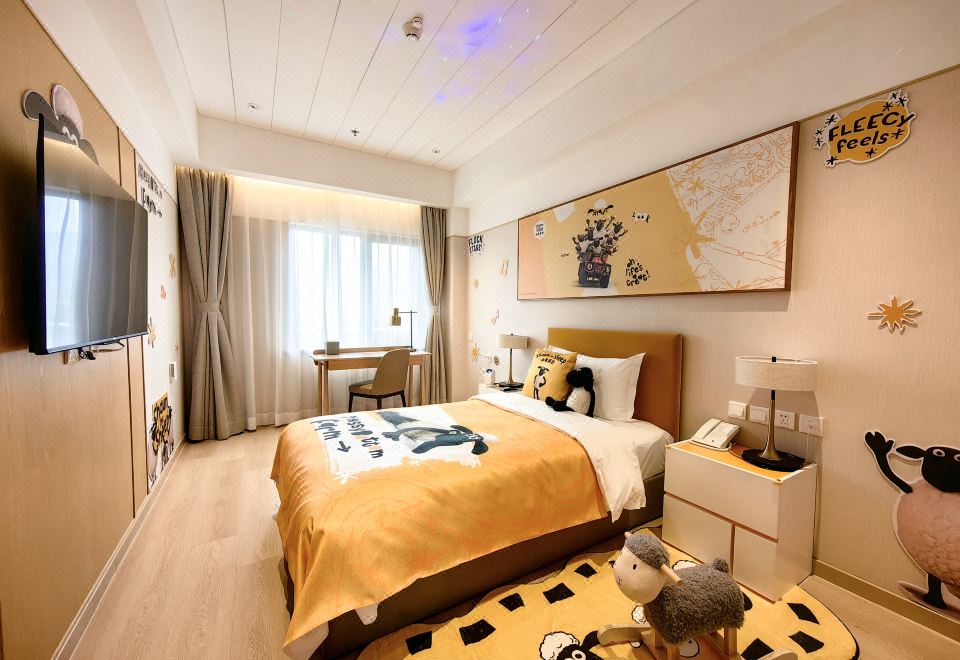 小羊肖恩主題三人間