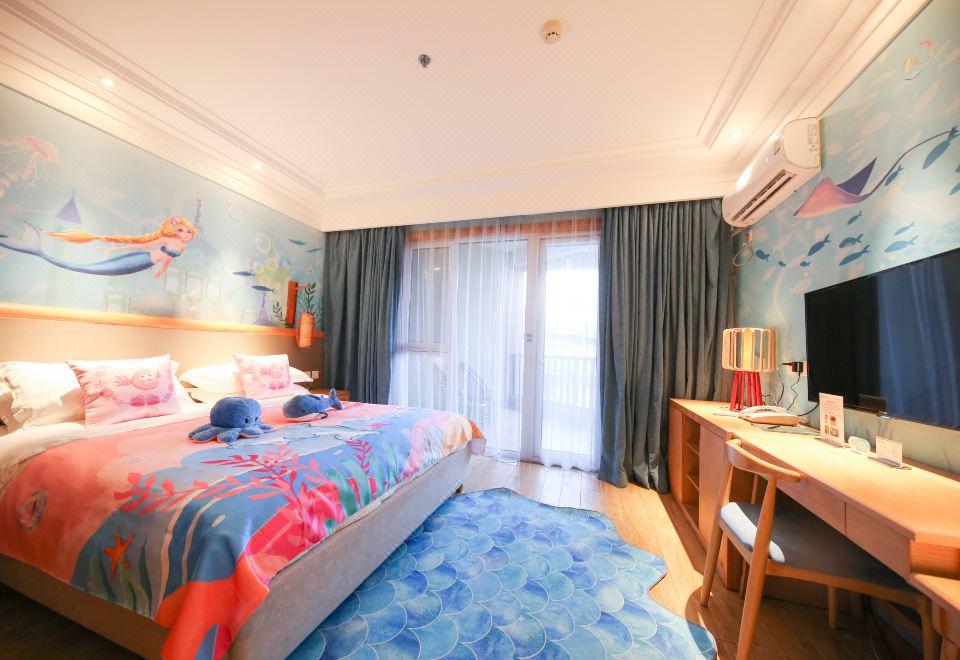 海洋主題園景公寓大床房